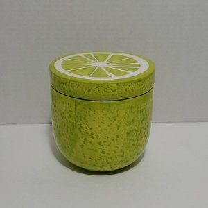 Fruit Shaped Canister Tropical Lime Fun Canister